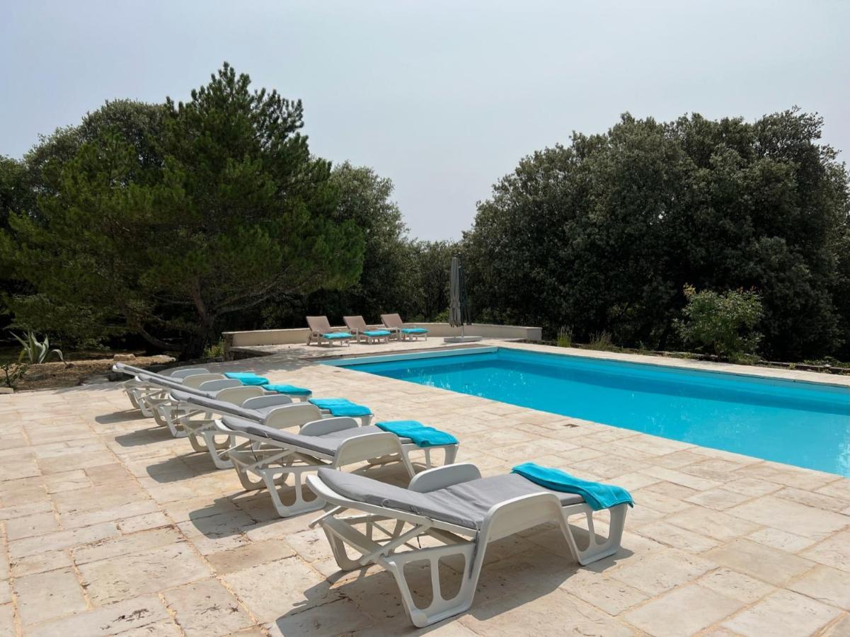 Luxurious Family House With Pool In Ardeche. Villa Ле Ванс Екстериор снимка